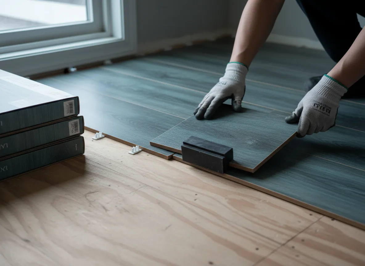 Luxury Vinyl Plank Installation company in Mccaulley, TX